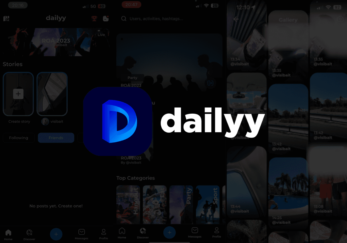 Dailyy App | Social Network